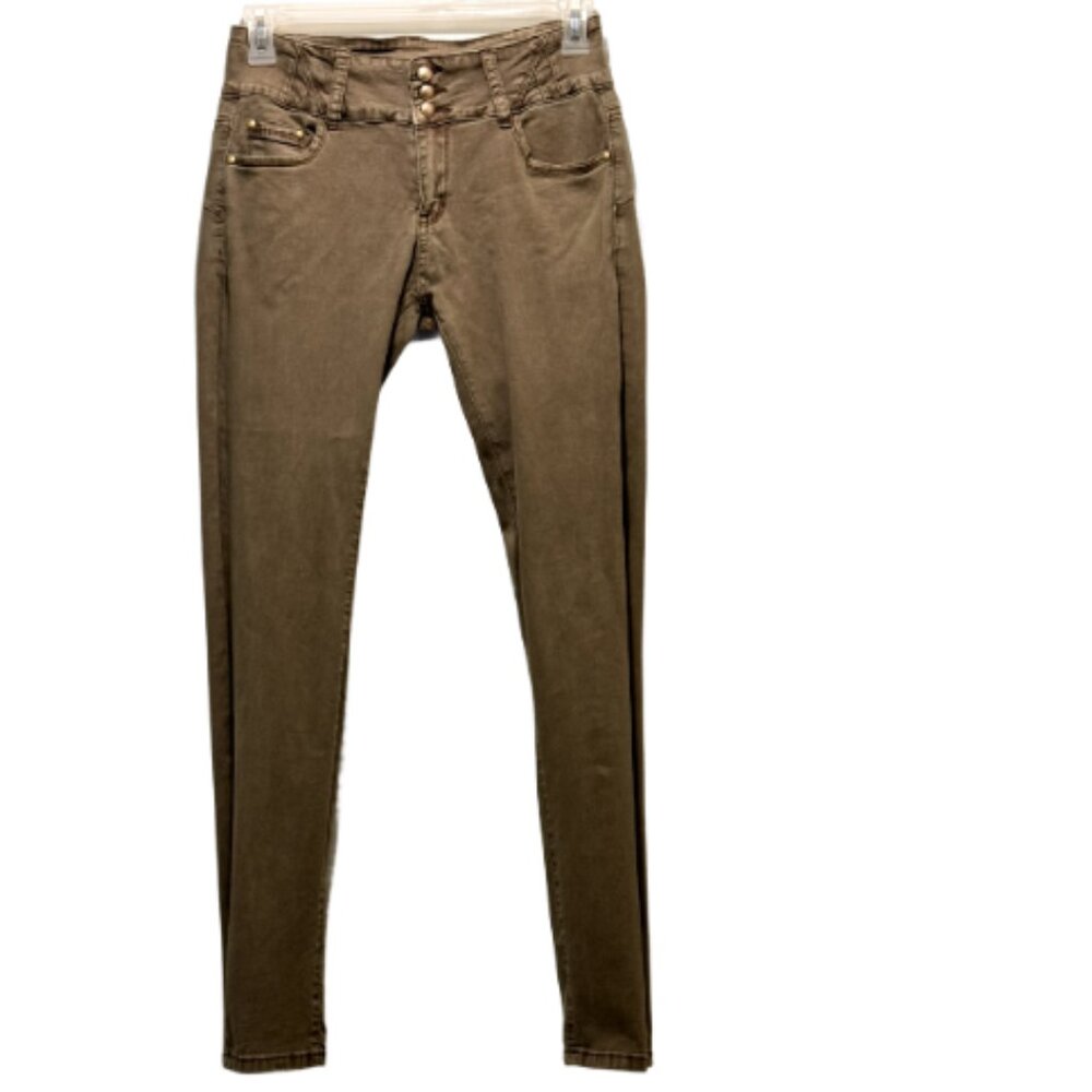 Juniors Tan Skinny Jeans size 13